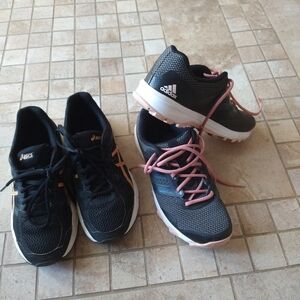 Asics +Adidas Sneaker@Size 8